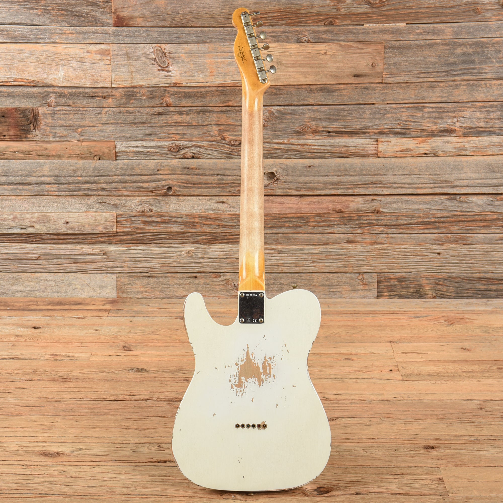 Fender Custom Shop 60's Telecaster Heavy Relic Olympic White 2023 Electric Guitars / Solid Body