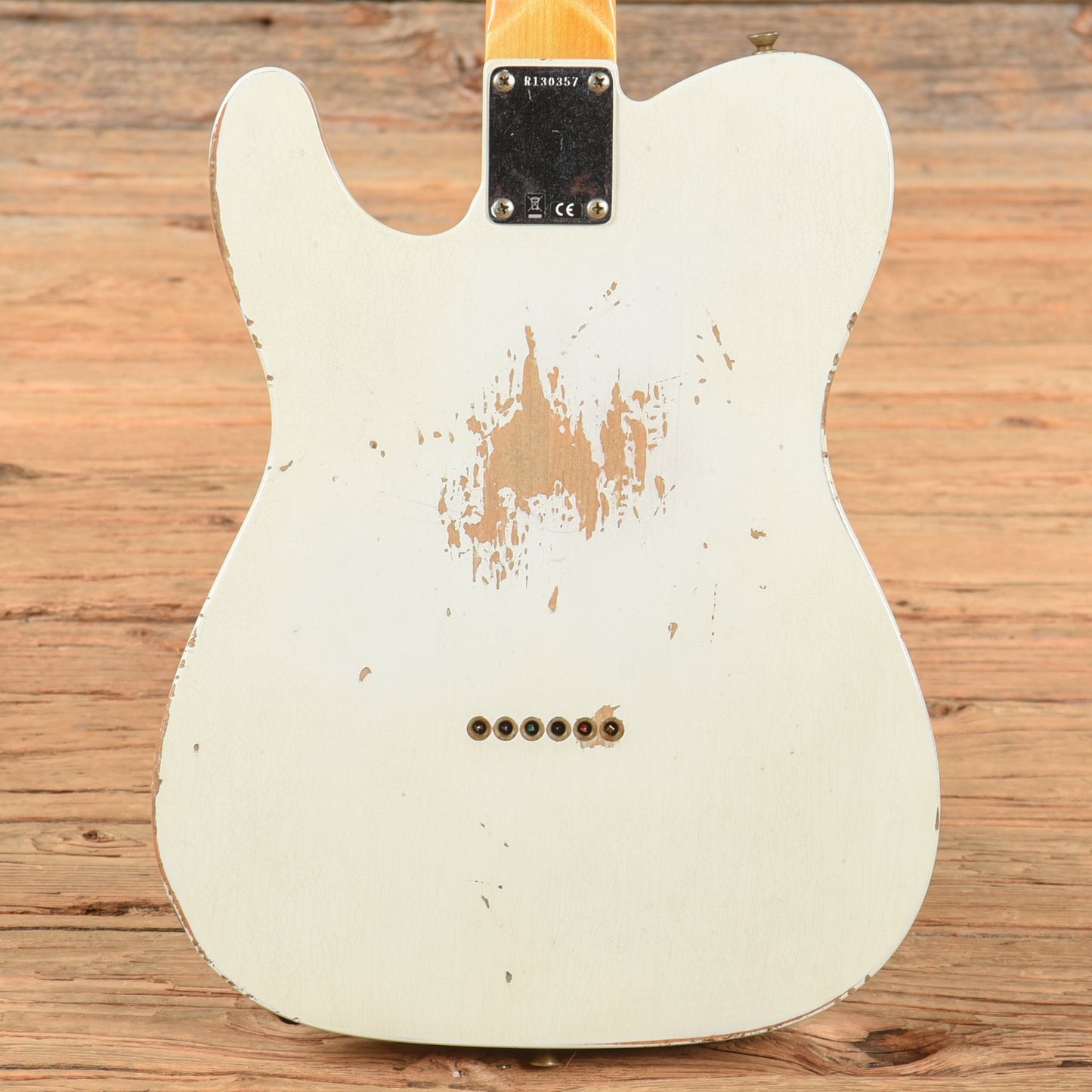 Fender Custom Shop 60's Telecaster Heavy Relic Olympic White 2023 Electric Guitars / Solid Body