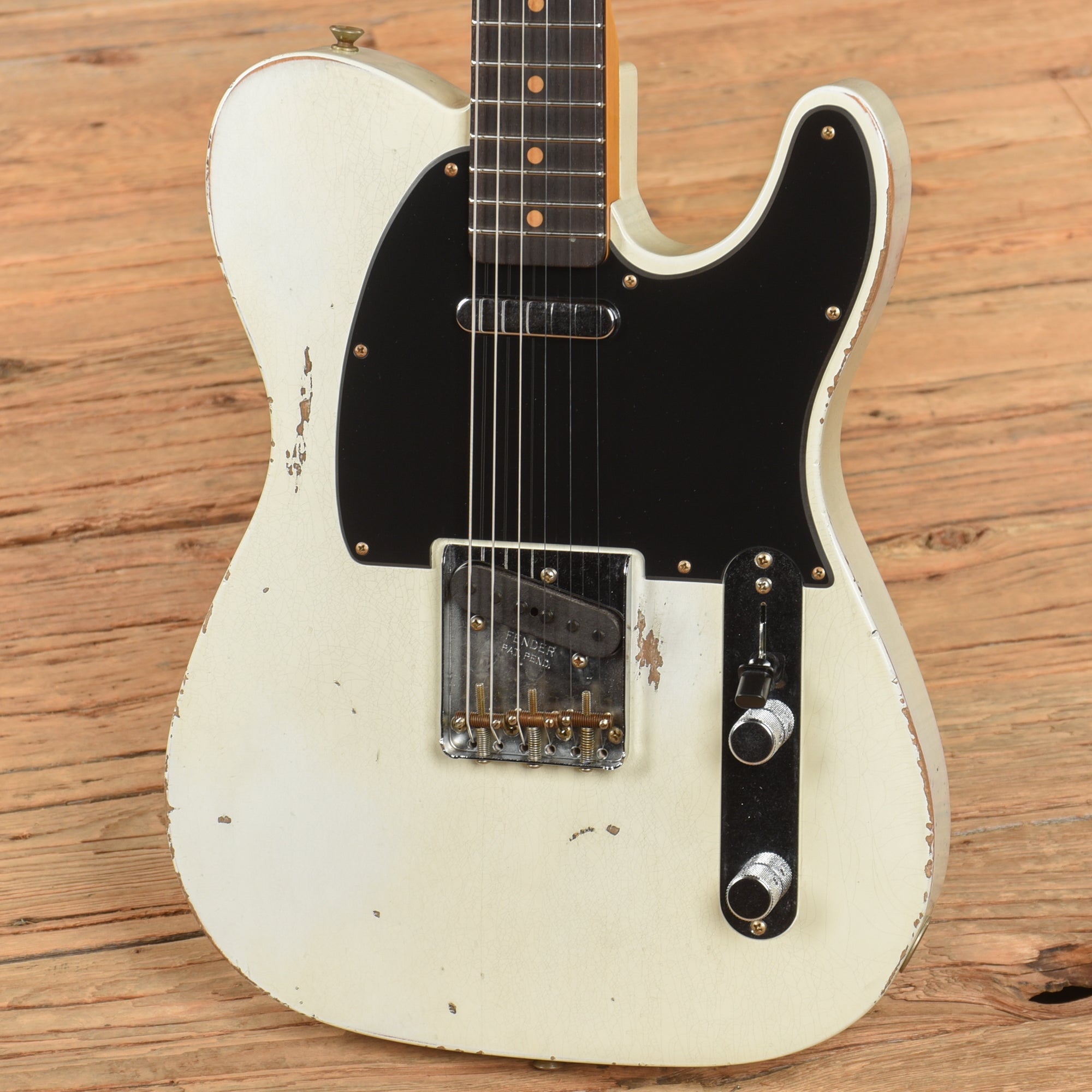 Fender Custom Shop 60's Telecaster Heavy Relic Olympic White 2023 Electric Guitars / Solid Body
