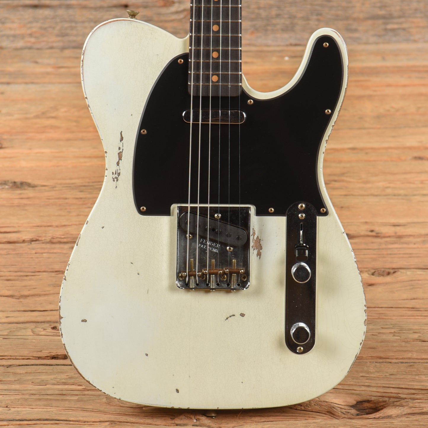 Fender Custom Shop 60's Telecaster Heavy Relic Olympic White 2023 Electric Guitars / Solid Body