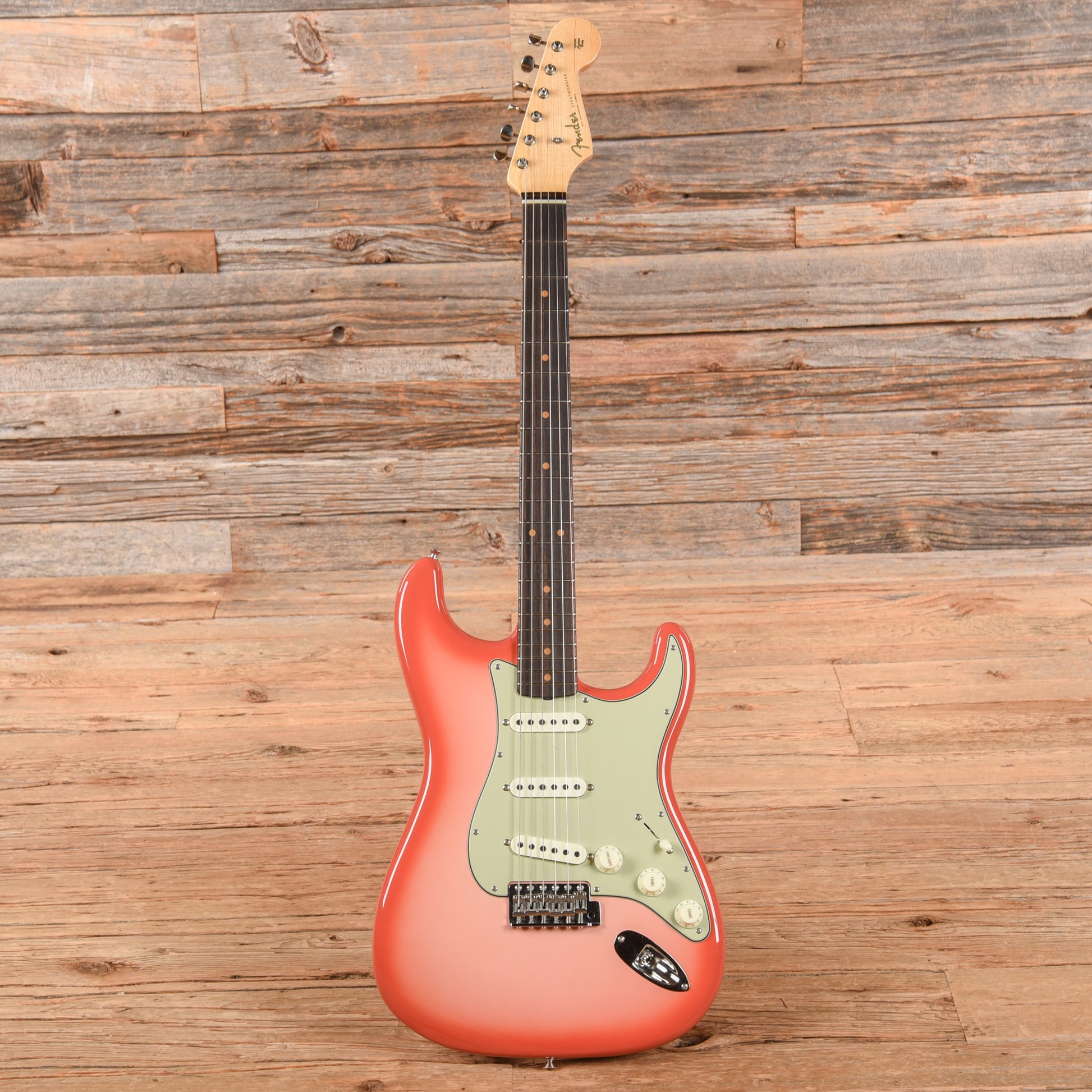 Fender Custom Shop '60 Stratocaster "Chicago Special" Closet Classic Tahitian Coral Burst Electric Guitars / Solid Body