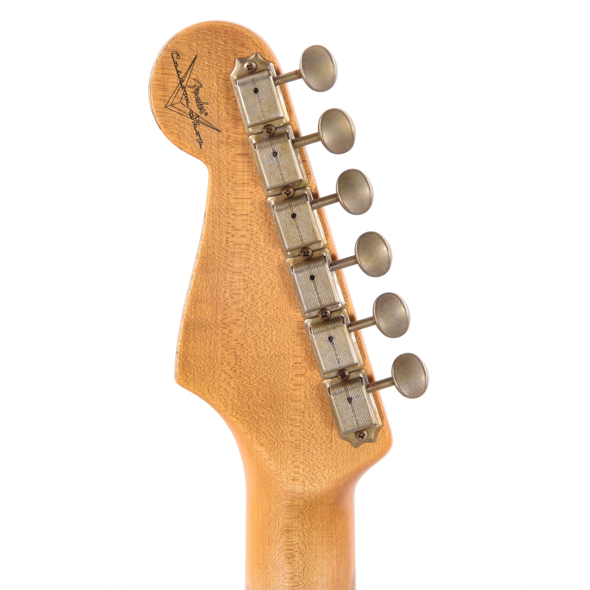 Fender Custom Shop '60 Stratocaster Heavy Relic Aged Sonic Blue Over 3-Color Sunburst Electric Guitars / Solid Body