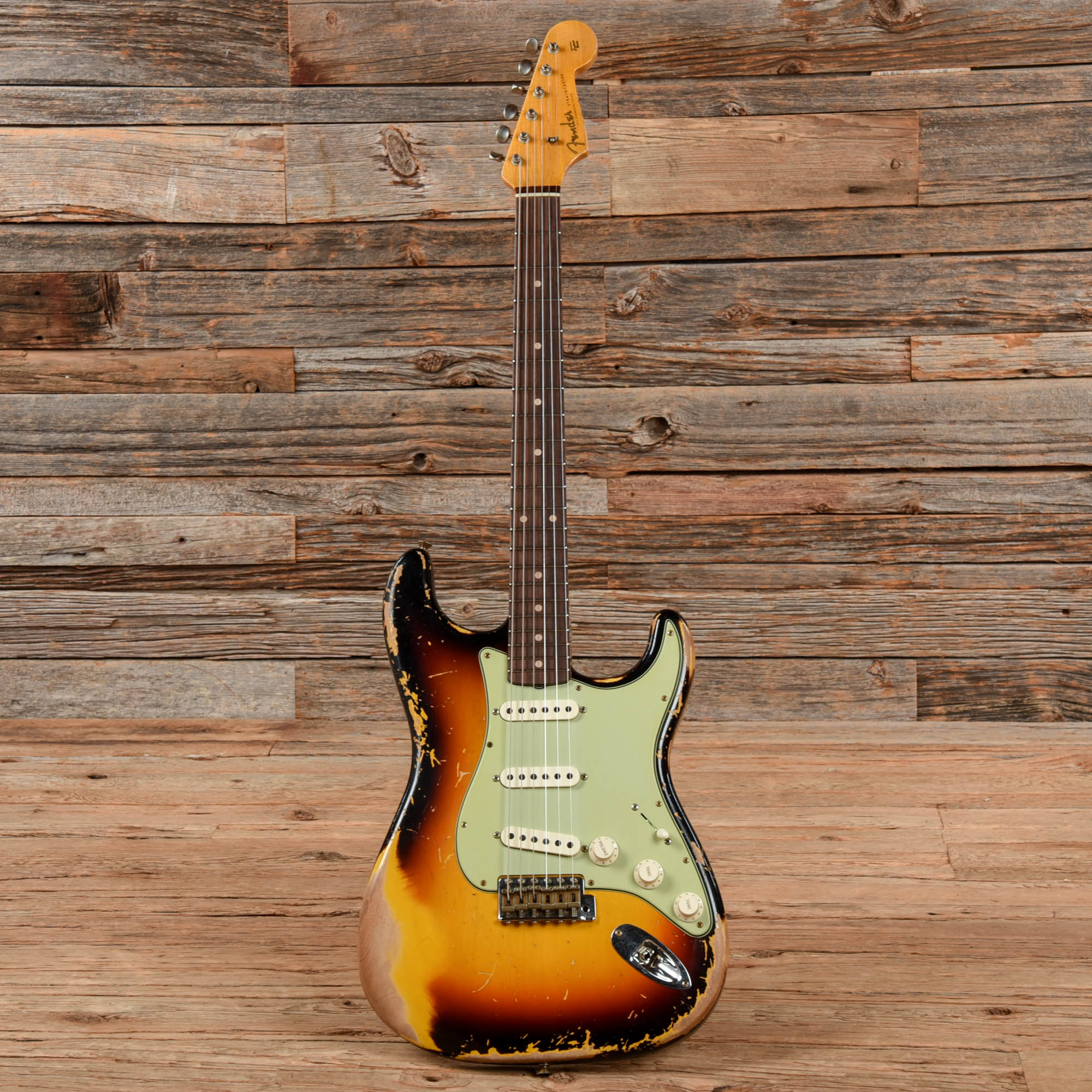 Fender Custom Shop 60 Stratocaster Heavy Relic Sunburst 2023 Electric Guitars / Solid Body