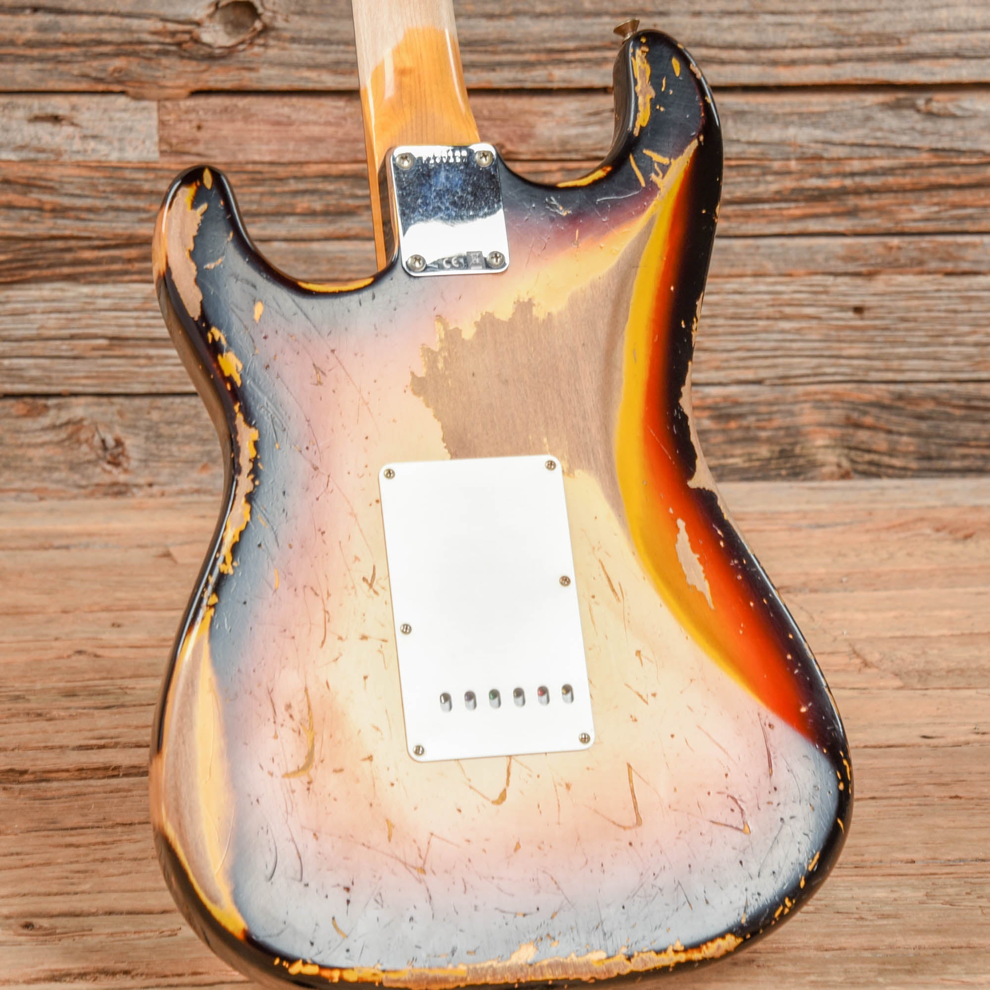 Fender Custom Shop 60 Stratocaster Heavy Relic Sunburst 2023 Electric Guitars / Solid Body