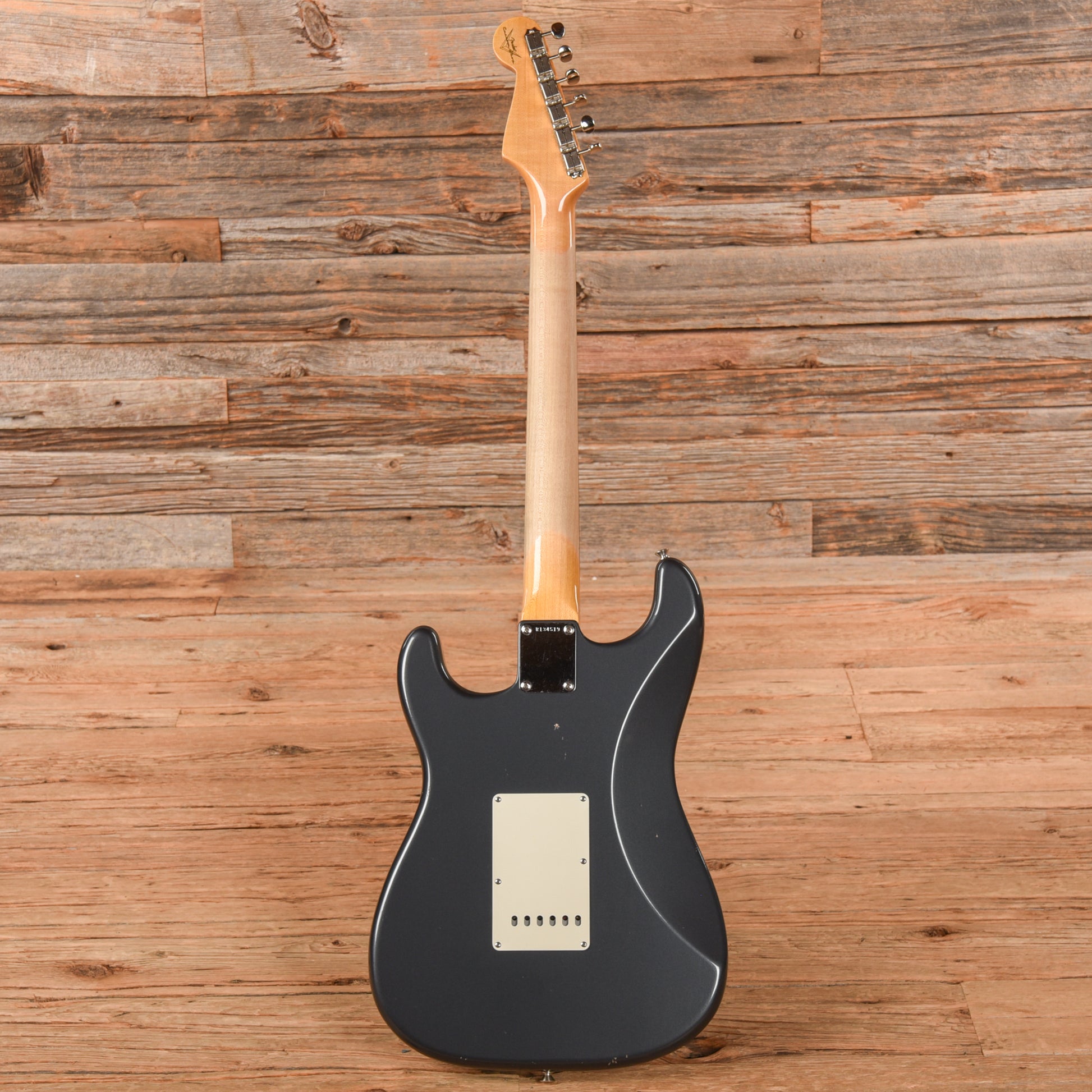 Fender Custom Shop '60 Stratocaster Journeyman Relic Charcoal Frost Metallic 2024 Electric Guitars / Solid Body