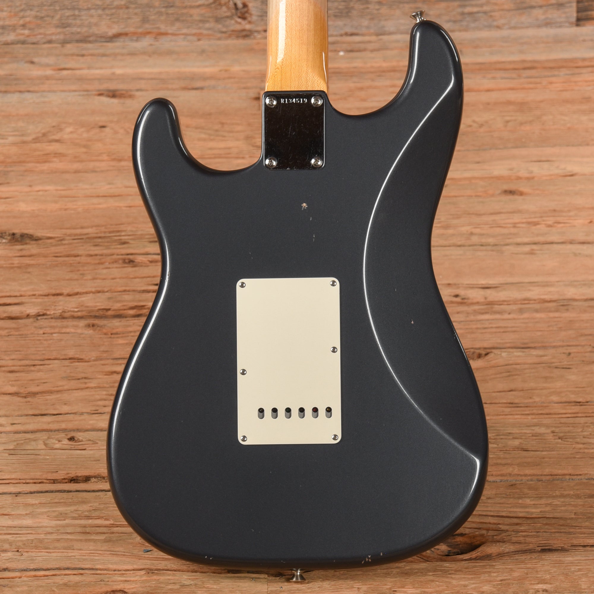 Fender Custom Shop '60 Stratocaster Journeyman Relic Charcoal Frost Metallic 2024 Electric Guitars / Solid Body