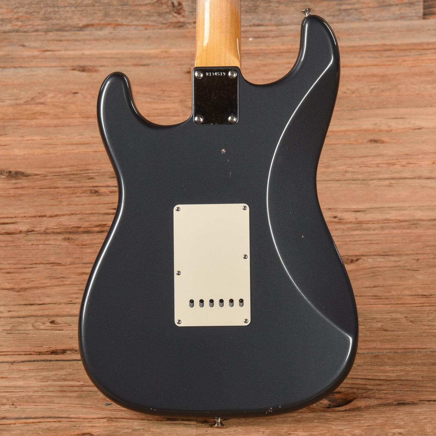 Fender Custom Shop '60 Stratocaster Journeyman Relic Charcoal Frost Metallic 2024 Electric Guitars / Solid Body