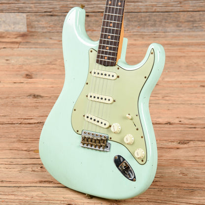 Fender Custom Shop '60 Stratocaster Journeyman Relic Faded Surf Green 2022 Electric Guitars / Solid Body