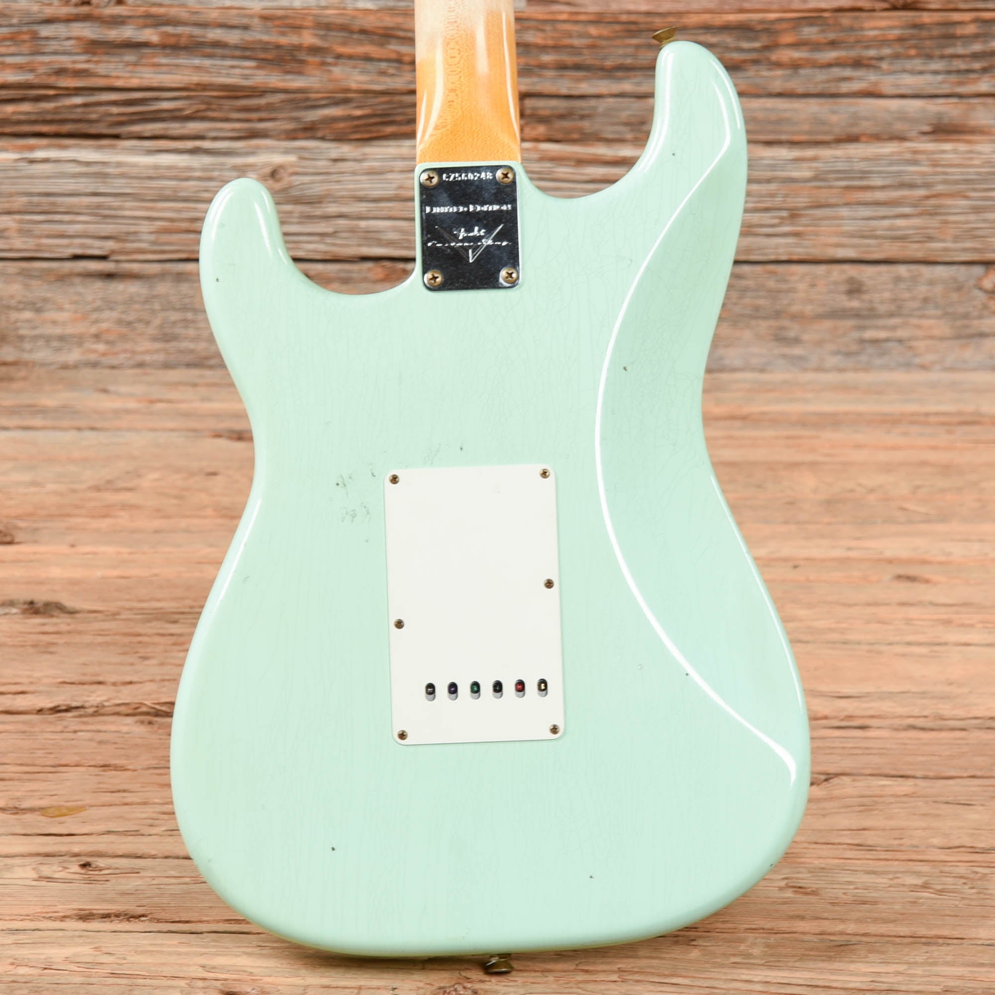 Fender Custom Shop '60 Stratocaster Journeyman Relic Faded Surf Green 2022 Electric Guitars / Solid Body
