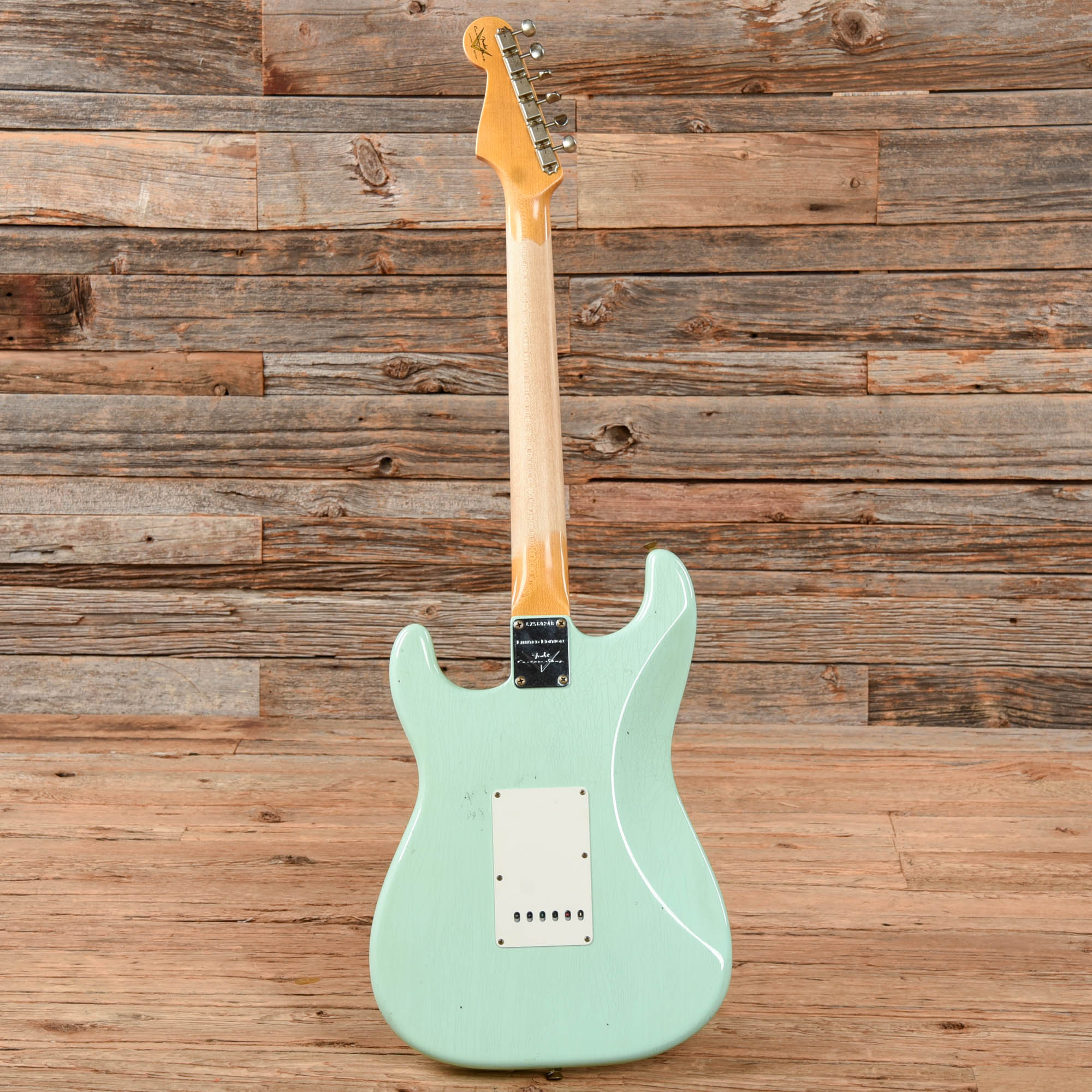 Fender Custom Shop '60 Stratocaster Journeyman Relic Faded Surf Green 2022 Electric Guitars / Solid Body