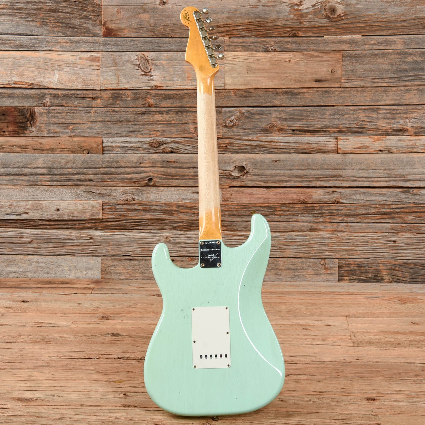 Fender Custom Shop '60 Stratocaster Journeyman Relic Faded Surf Green 2022 Electric Guitars / Solid Body