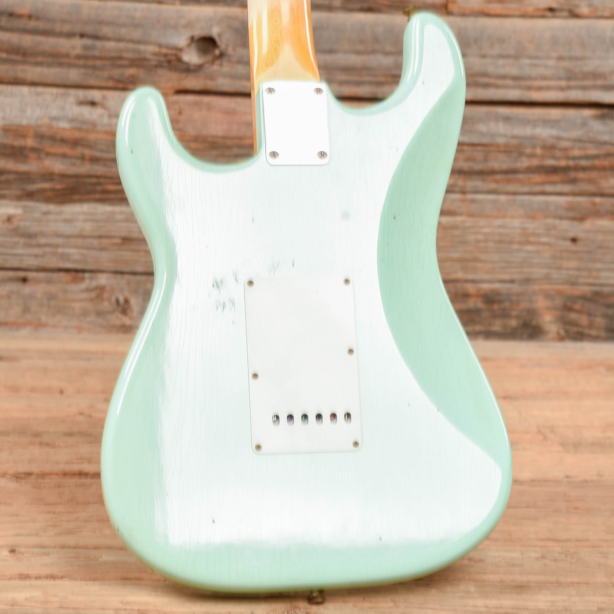 Fender Custom Shop '60 Stratocaster Journeyman Relic Faded Surf Green 2022 Electric Guitars / Solid Body