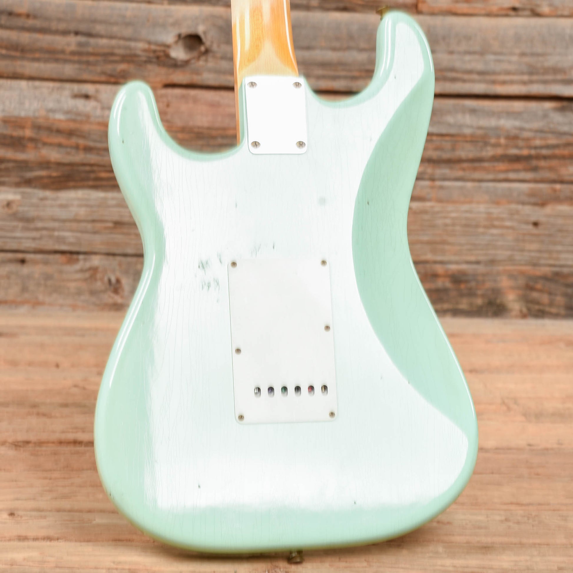Fender Custom Shop '60 Stratocaster Journeyman Relic Faded Surf Green 2022 Electric Guitars / Solid Body