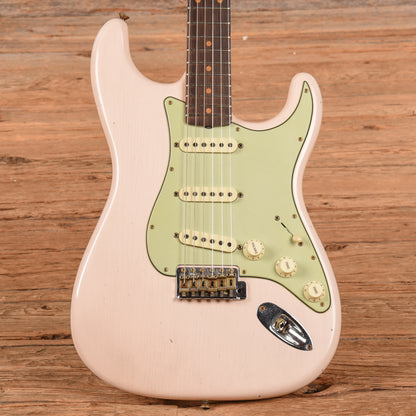 Fender Custom Shop '60 Stratocaster Journeyman Relic Shell Pink 2022 Electric Guitars / Solid Body