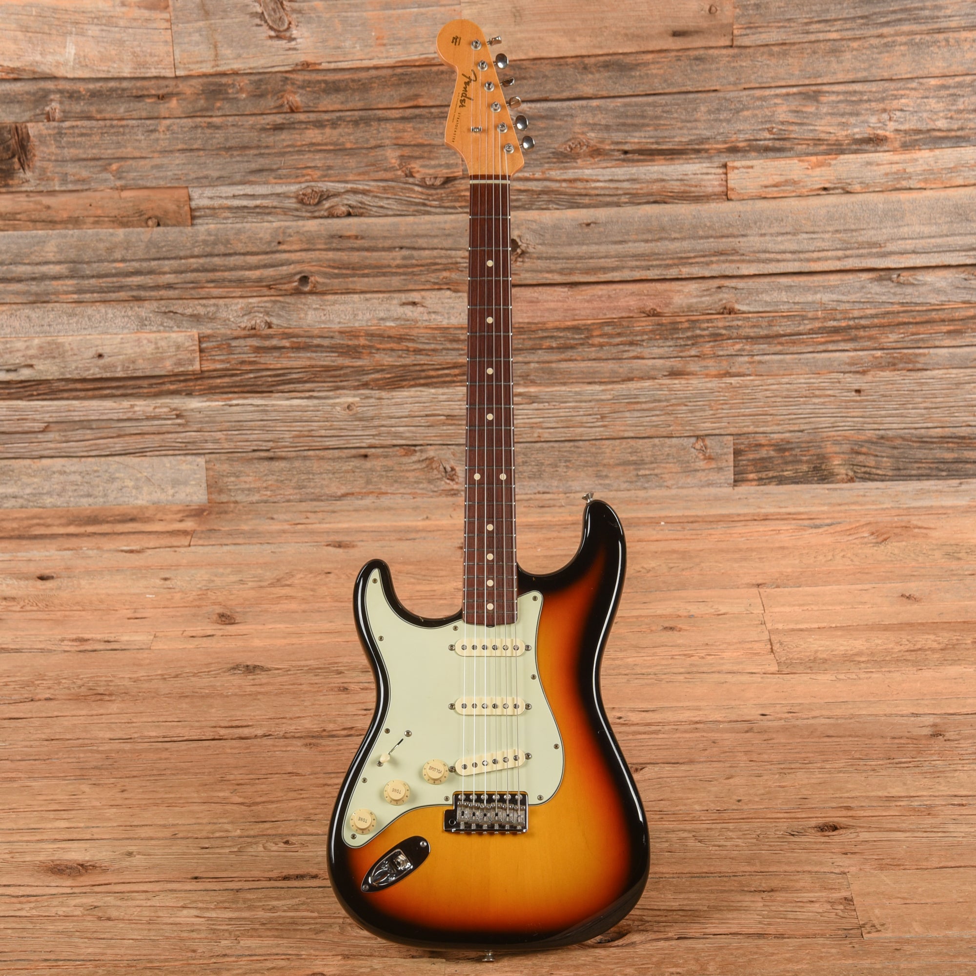 Fender Custom Shop '60 Stratocaster NOS Sunburst 2008 LEFTY Electric Guitars / Solid Body