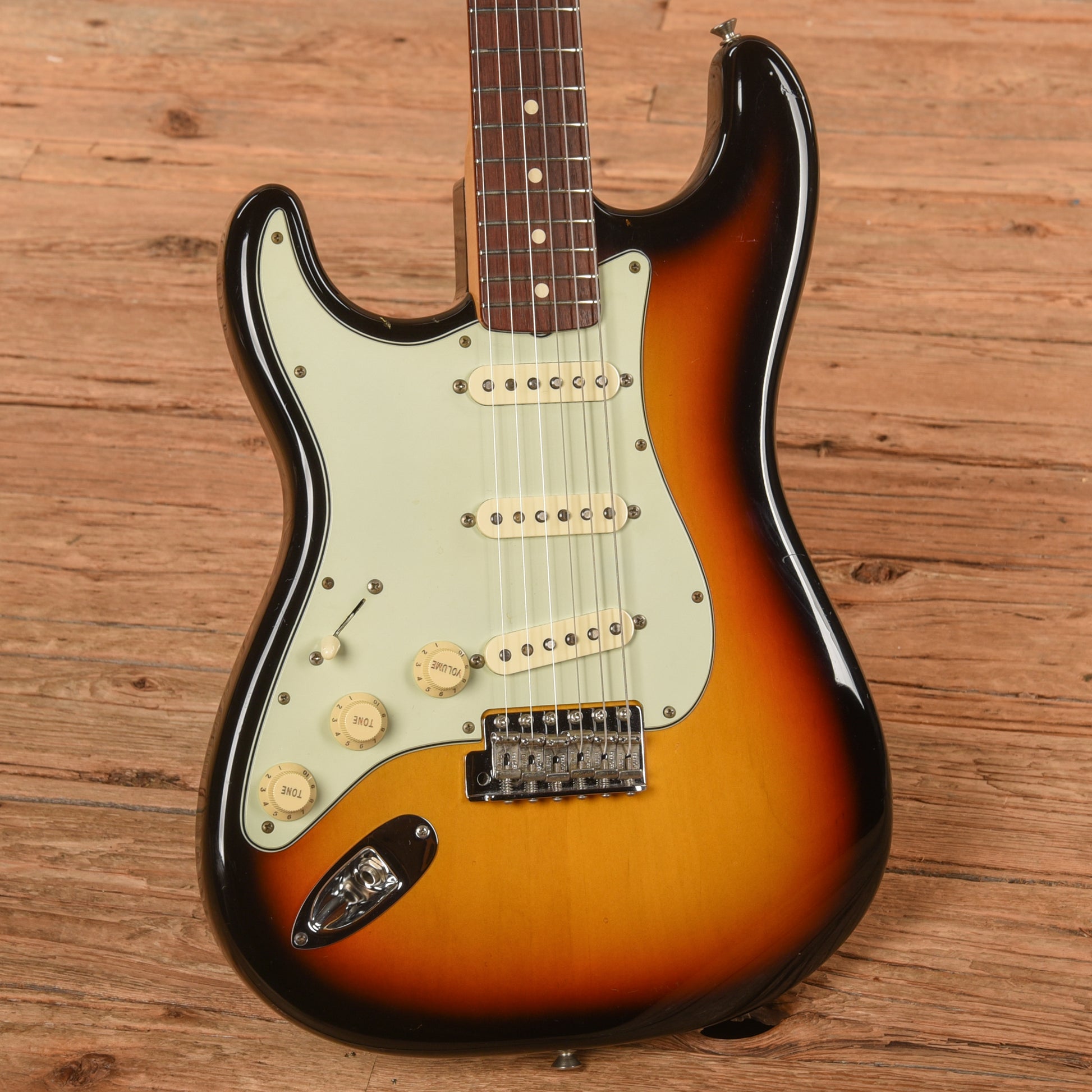 Fender Custom Shop '60 Stratocaster NOS Sunburst 2008 LEFTY Electric Guitars / Solid Body
