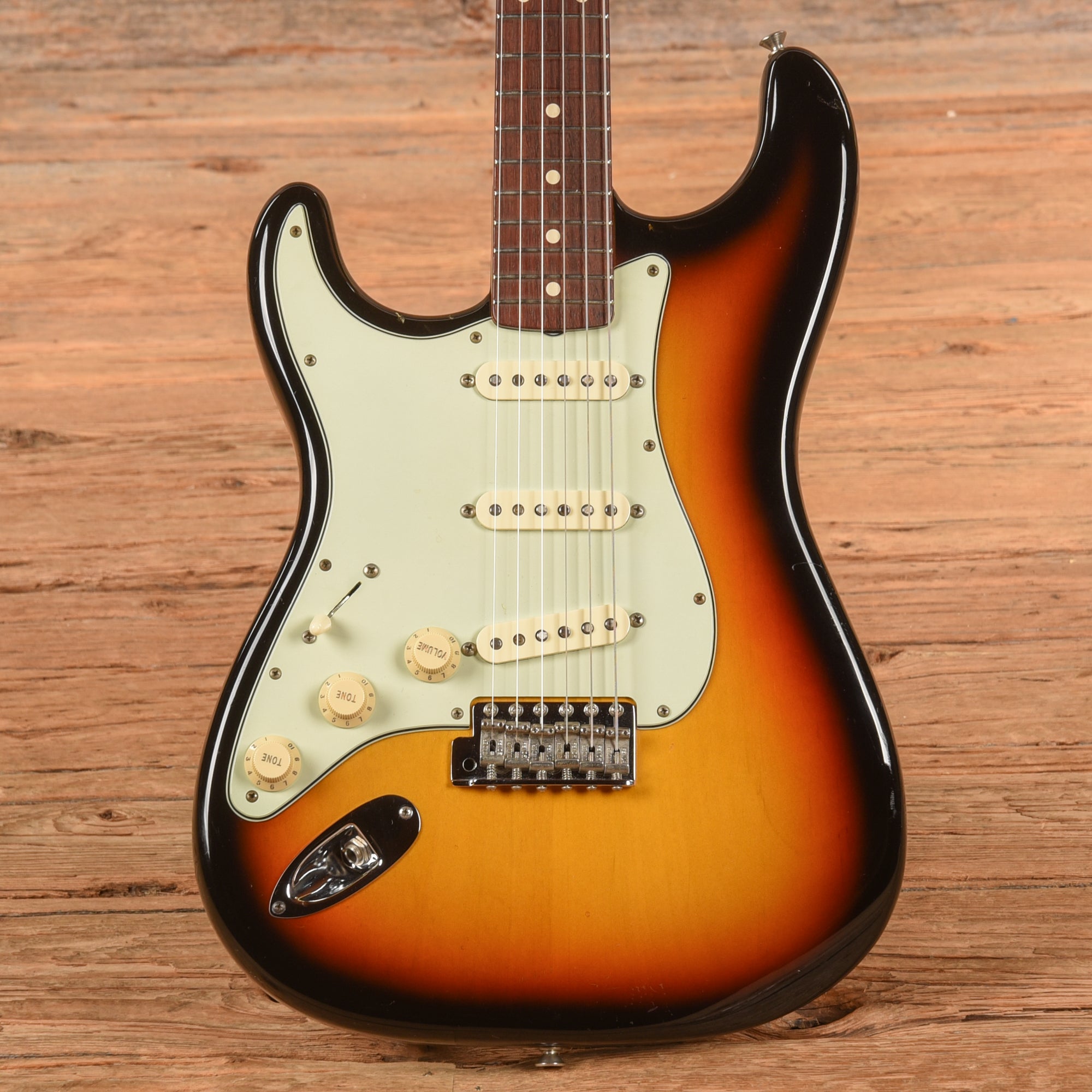 Fender Custom Shop '60 Stratocaster NOS Sunburst 2008 LEFTY Electric Guitars / Solid Body