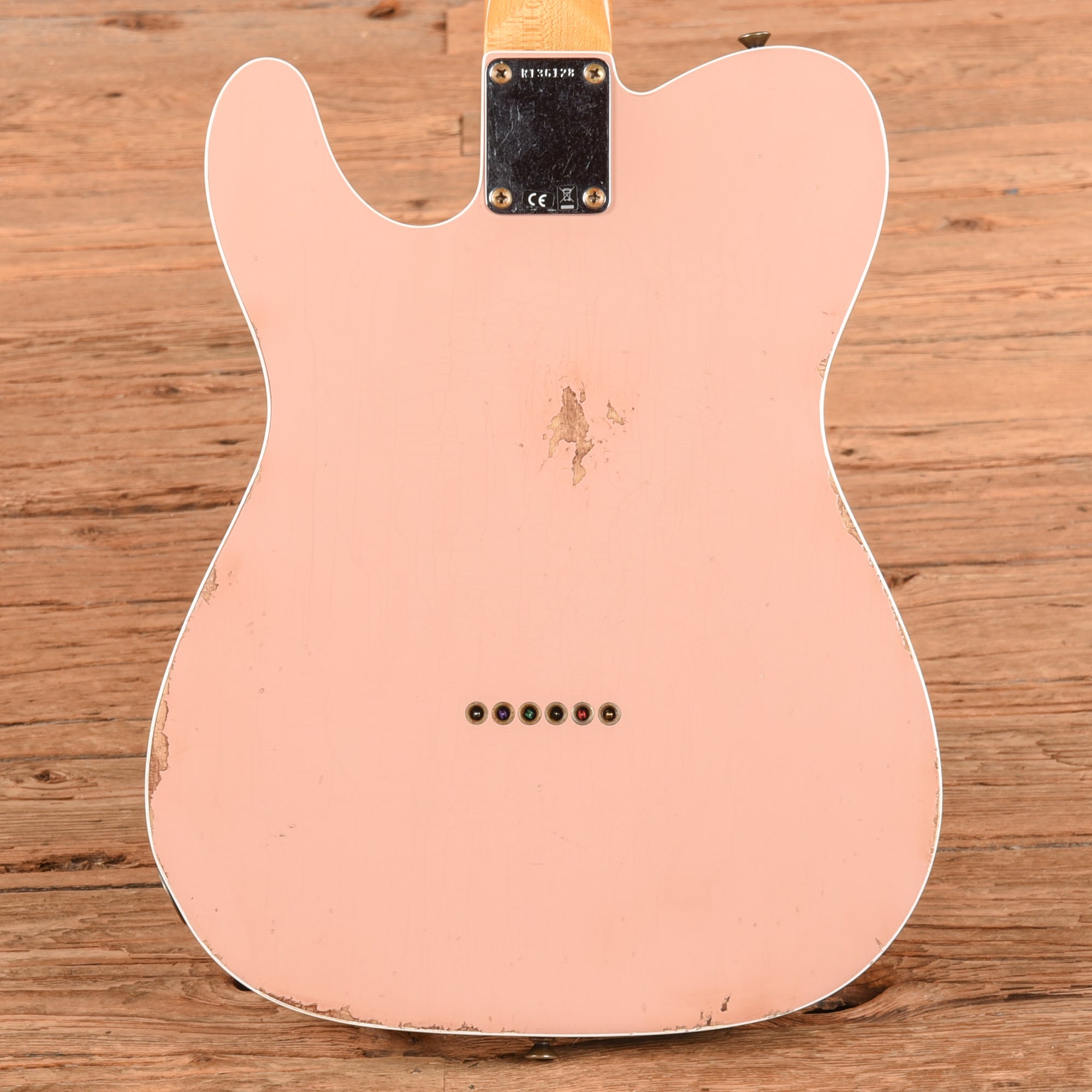 Fender Custom Shop '60 Telecaster Custom Ash Relic Shell Pink 2024 Electric Guitars / Solid Body