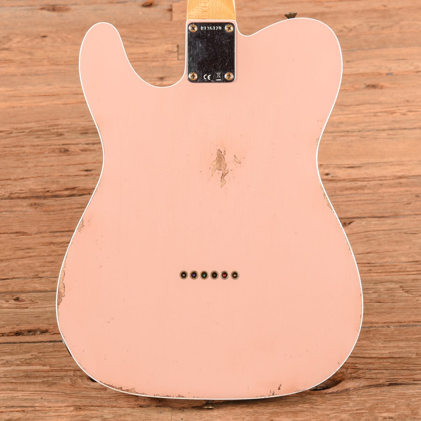 Fender Custom Shop '60 Telecaster Custom Ash Relic Shell Pink 2024 Electric Guitars / Solid Body