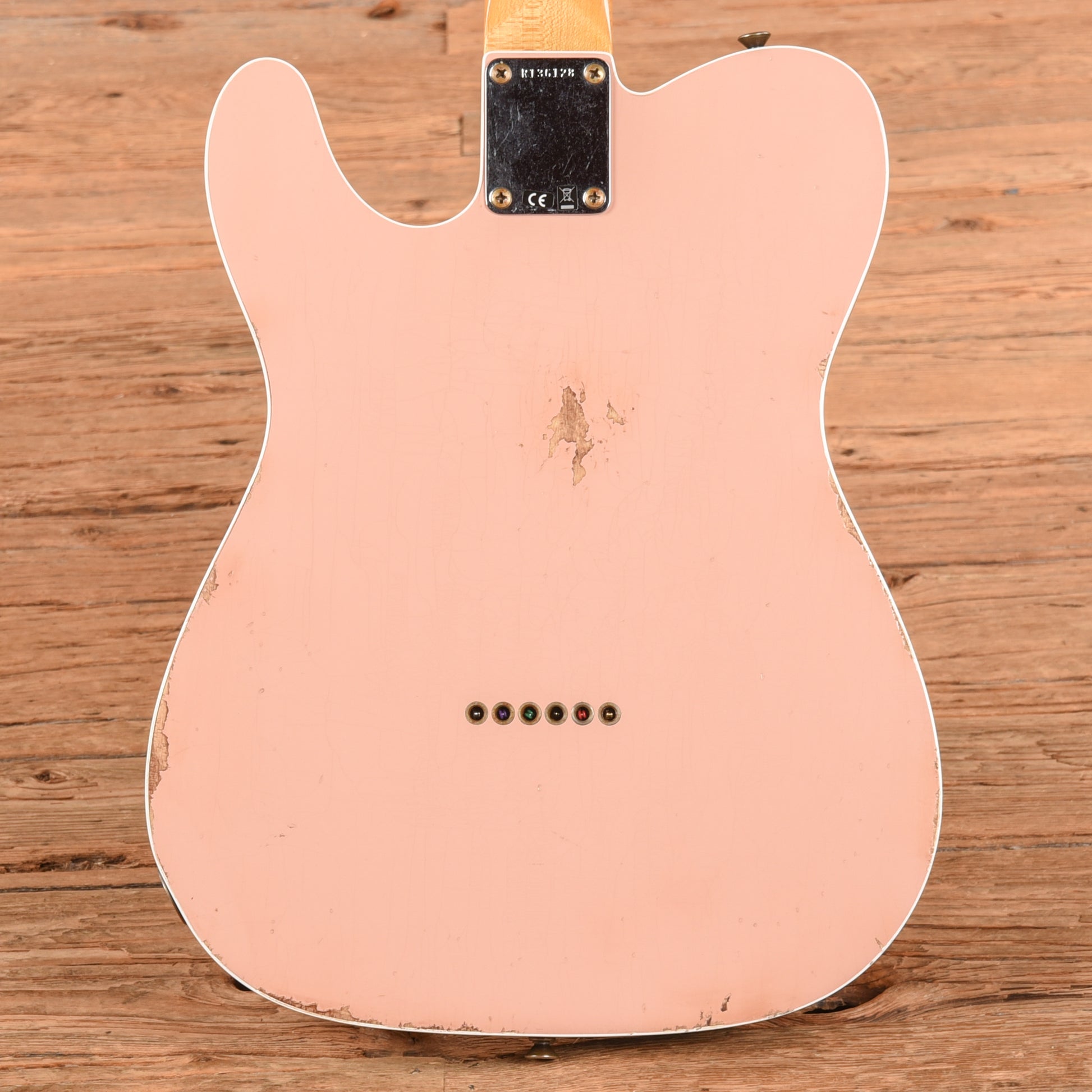 Fender Custom Shop '60 Telecaster Custom Ash Relic Shell Pink 2024 Electric Guitars / Solid Body