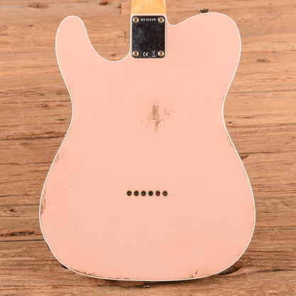 Fender Custom Shop '60 Telecaster Custom Ash Relic Shell Pink 2024 Electric Guitars / Solid Body