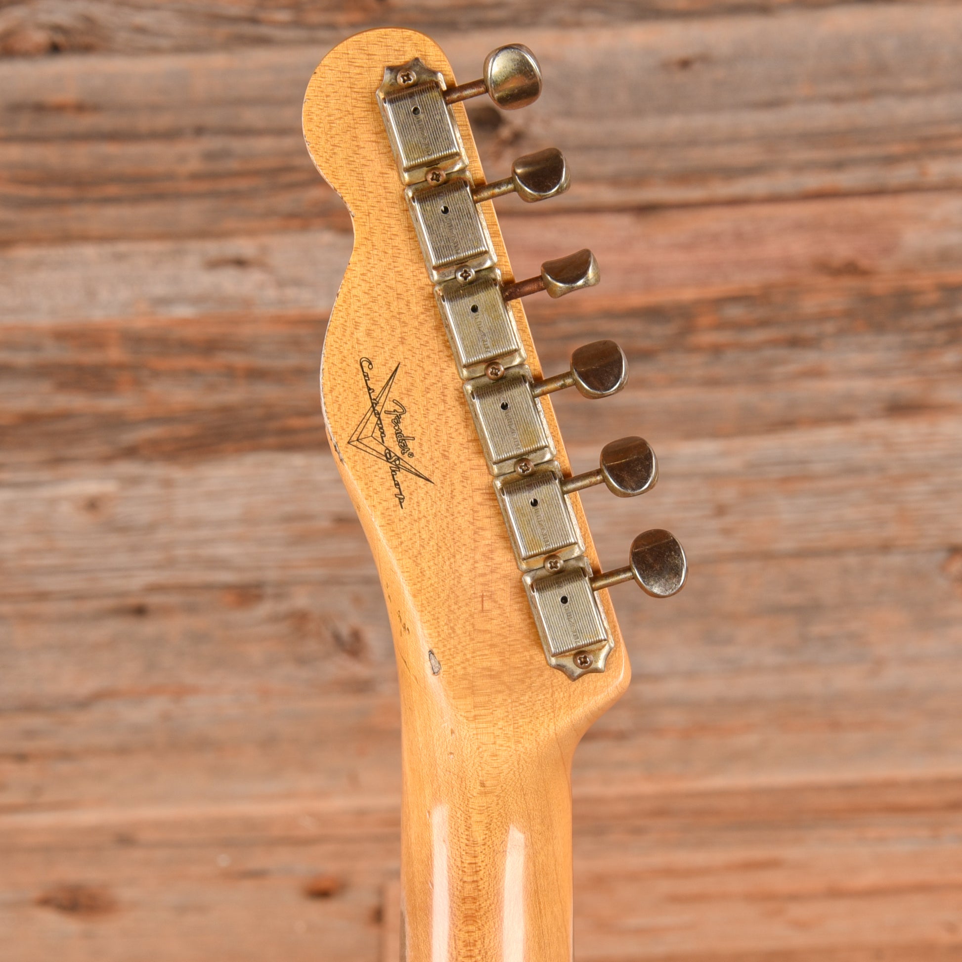 Fender Custom Shop '60 Telecaster Custom Ash Relic Shell Pink 2024 Electric Guitars / Solid Body