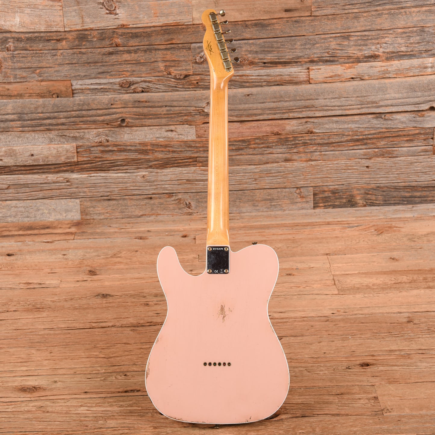 Fender Custom Shop '60 Telecaster Custom Ash Relic Shell Pink 2024 Electric Guitars / Solid Body