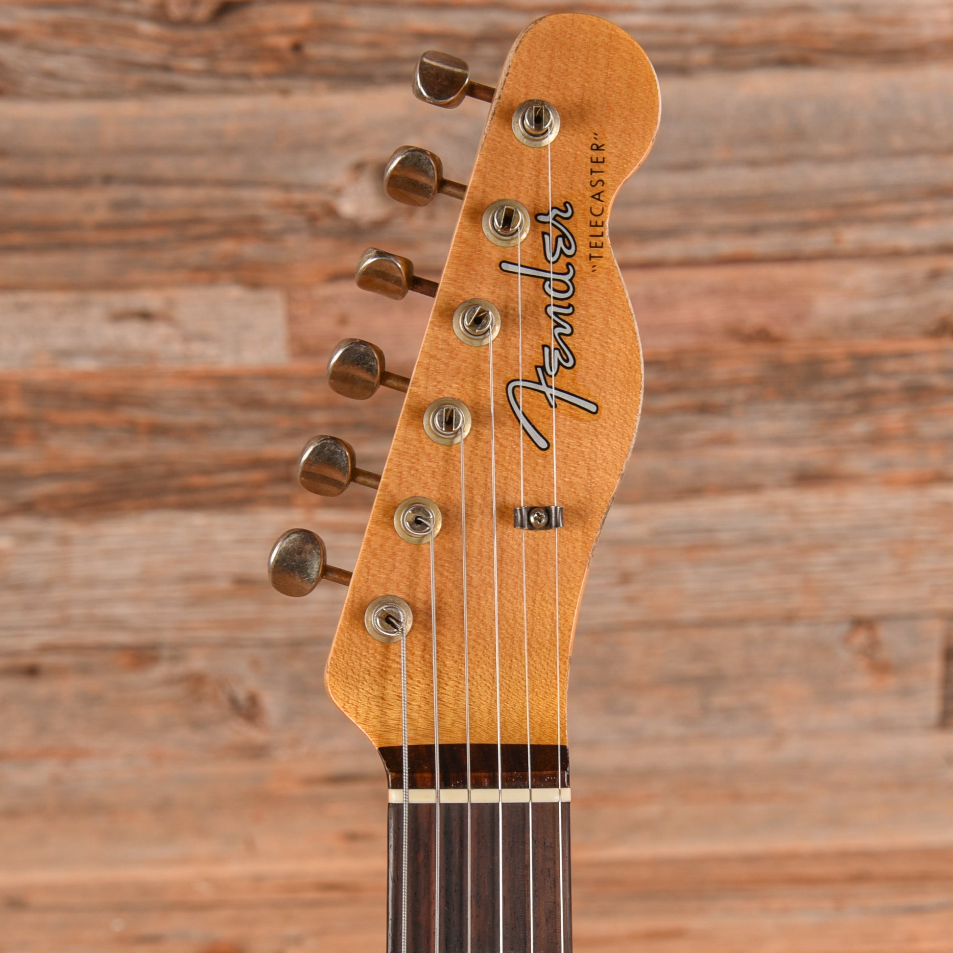 Fender Custom Shop '60 Telecaster Custom Ash Relic Shell Pink 2024 Electric Guitars / Solid Body