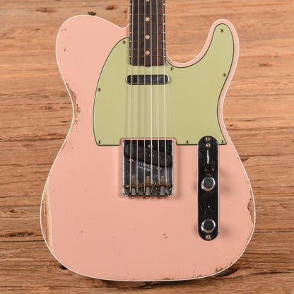 Fender Custom Shop '60 Telecaster Custom Ash Relic Shell Pink 2024 Electric Guitars / Solid Body