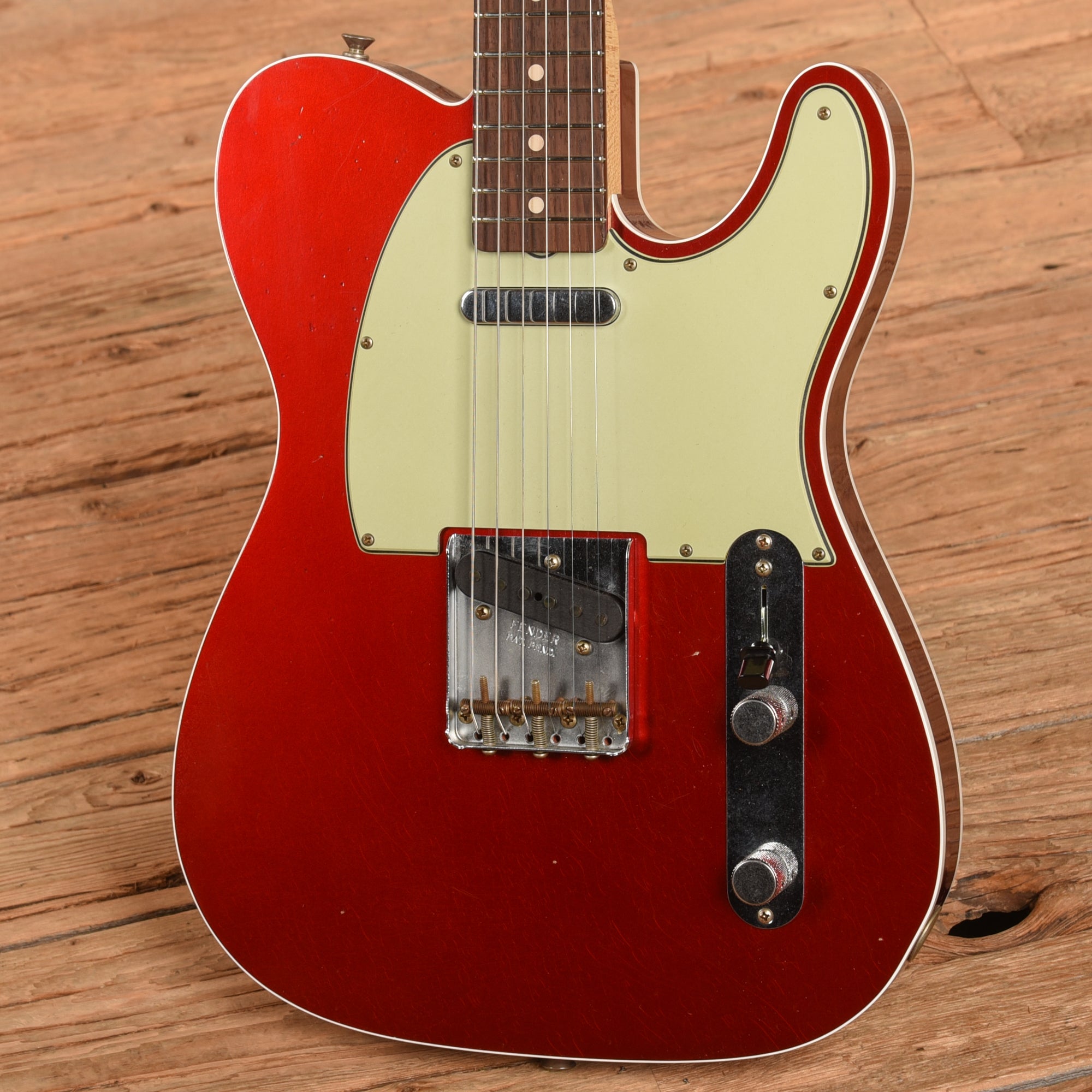 Fender Custom Shop '60 Telecaster Custom Journeyman Relic Candy Apple Red 2024 Electric Guitars / Solid Body