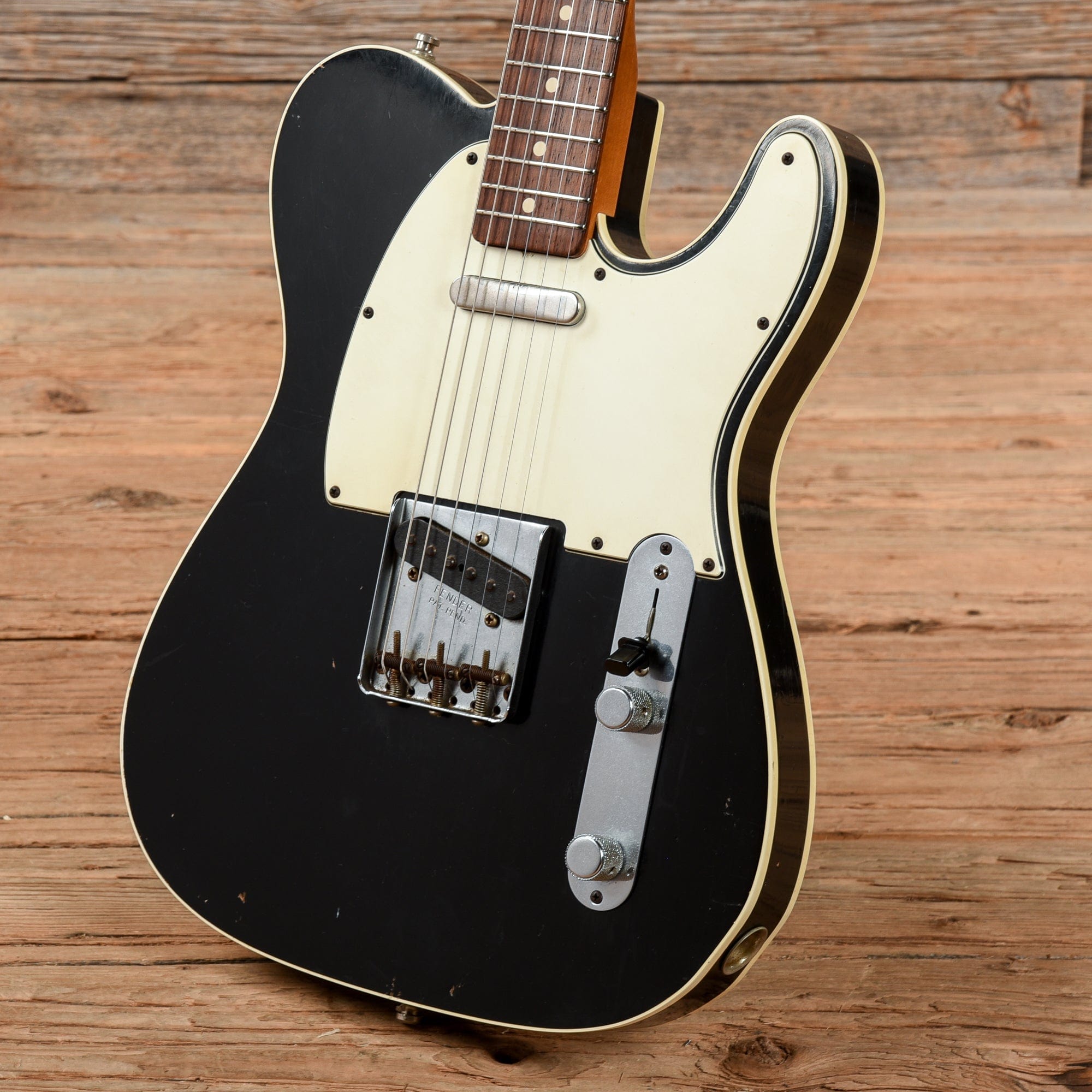 Fender Custom Shop '60 Telecaster Custom Relic Black 2008 Electric Guitars / Solid Body