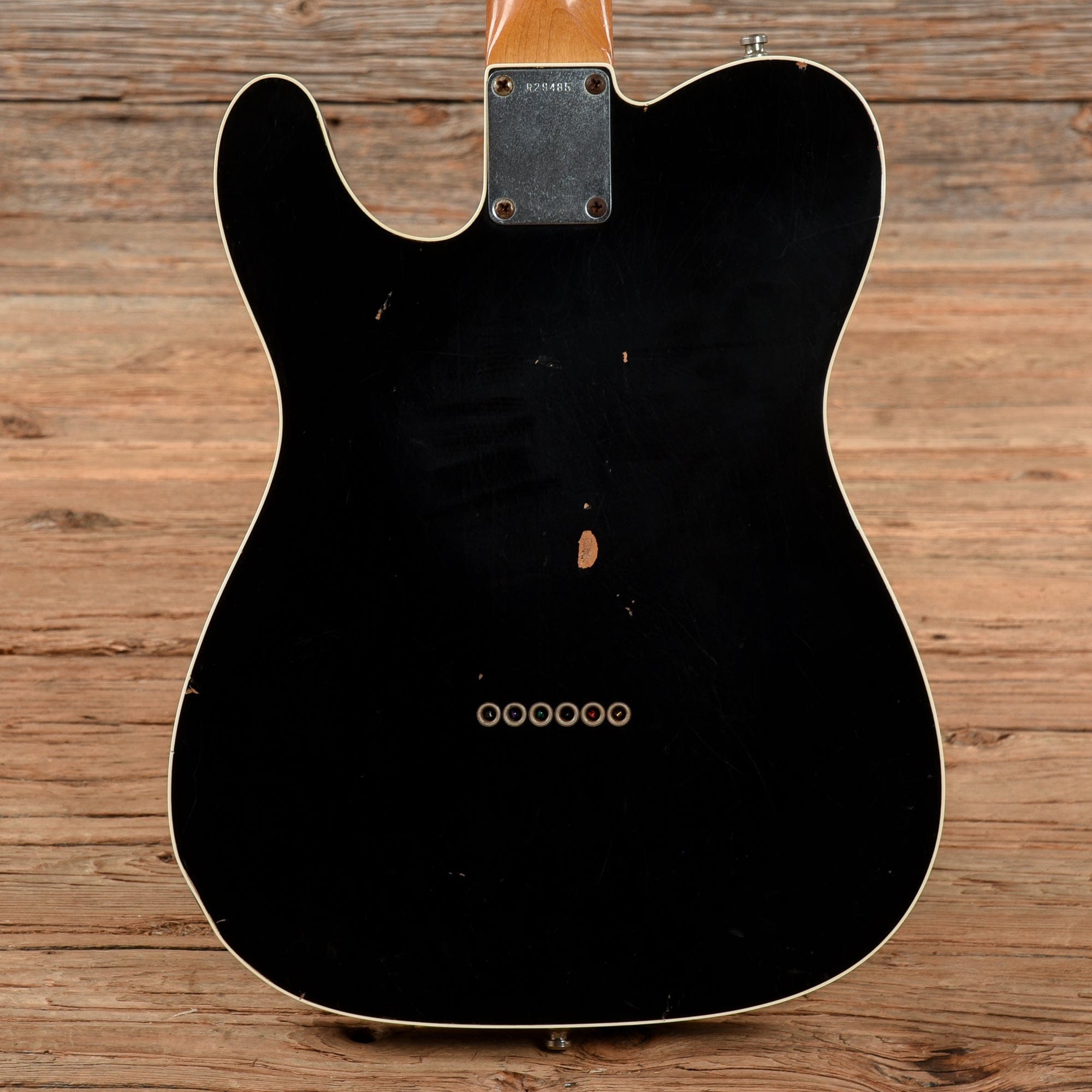 Fender Custom Shop '60 Telecaster Custom Relic Black 2008 Electric Guitars / Solid Body
