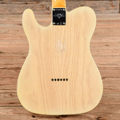 Fender Custom Shop '60 Telecaster Relic Aged White Blonde 2022 Electric Guitars / Solid Body