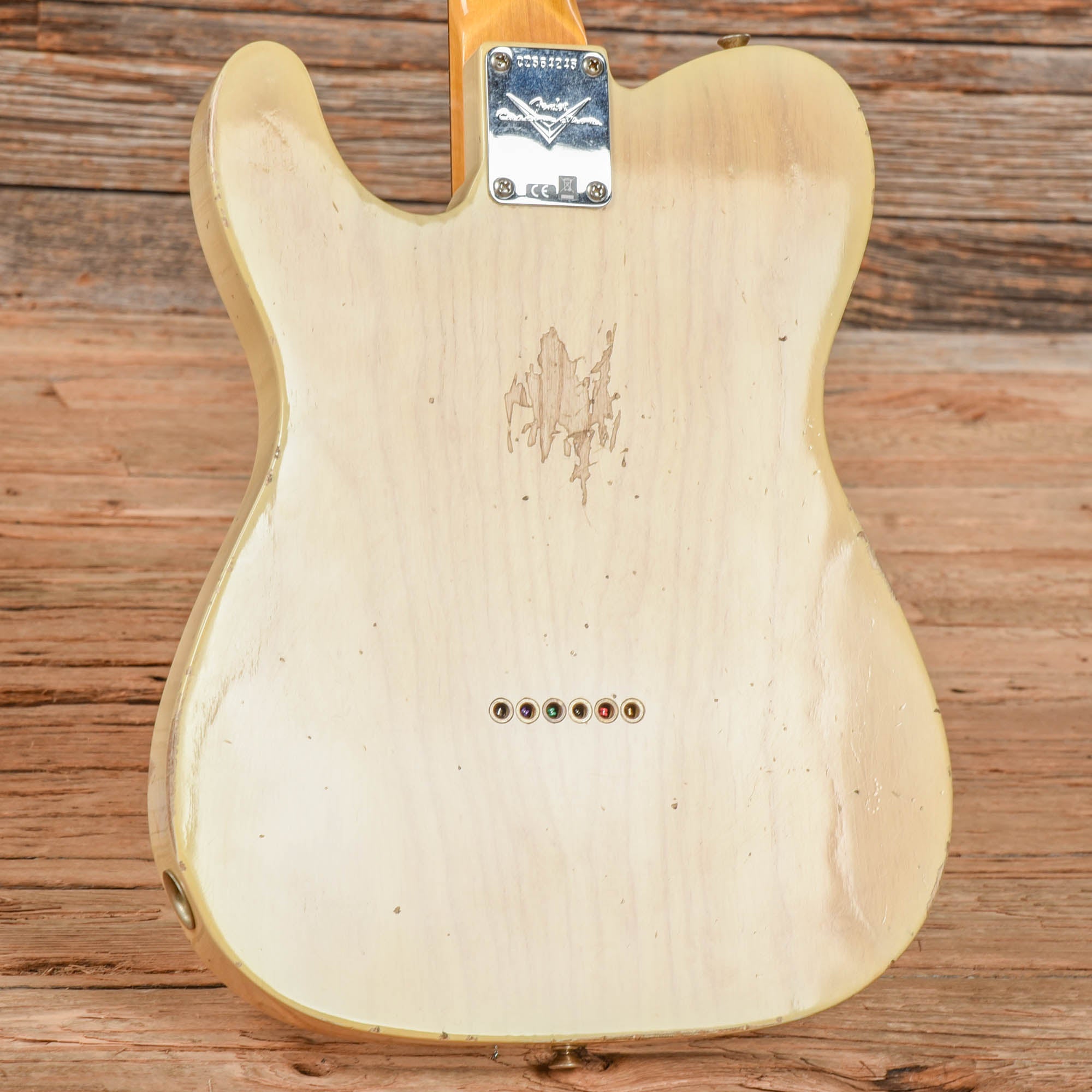 Fender Custom Shop '60 Telecaster Relic Aged White Blonde 2022 Electric Guitars / Solid Body