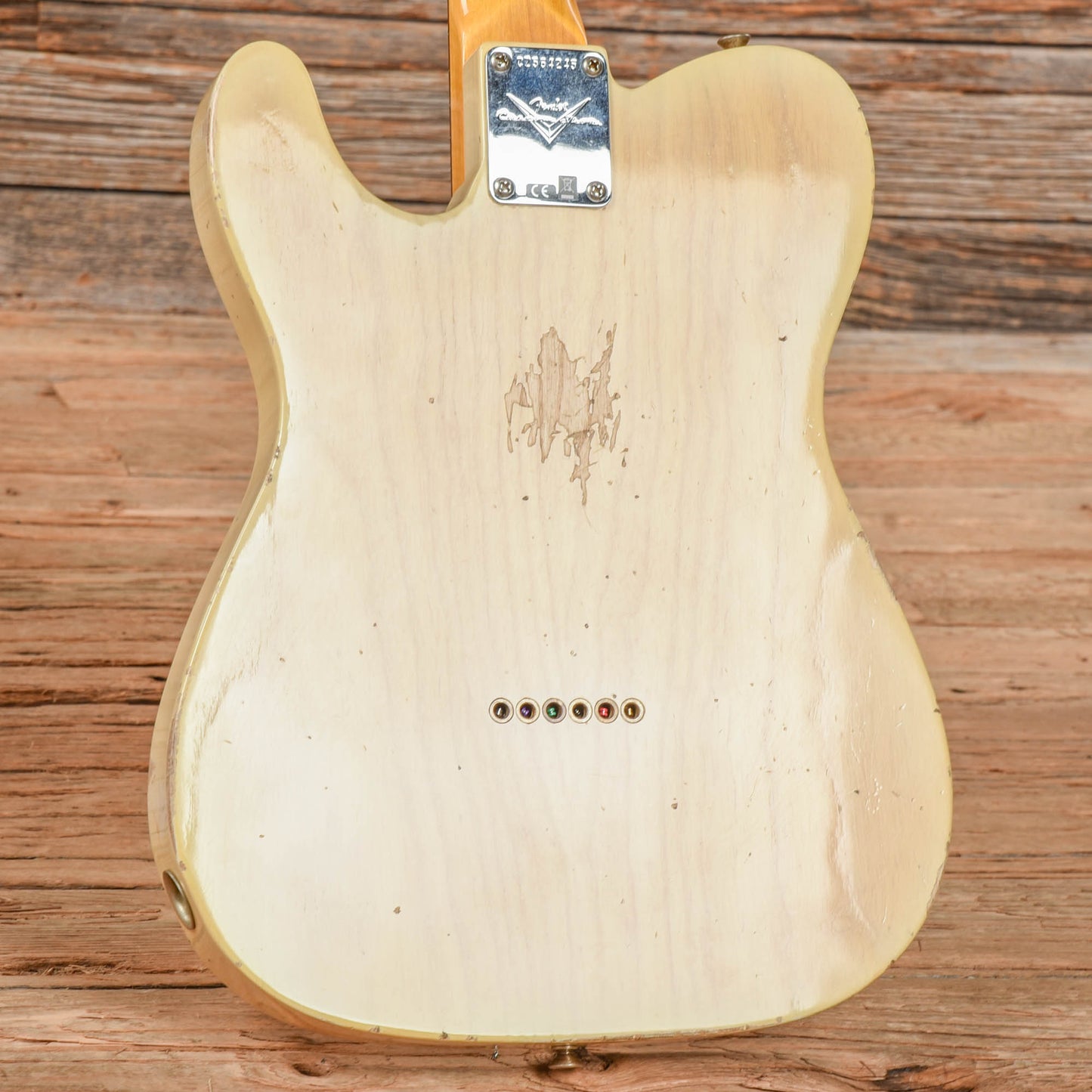 Fender Custom Shop '60 Telecaster Relic Aged White Blonde 2022 Electric Guitars / Solid Body