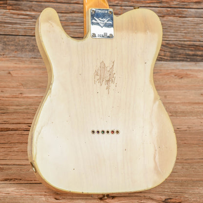 Fender Custom Shop '60 Telecaster Relic Aged White Blonde 2022 Electric Guitars / Solid Body
