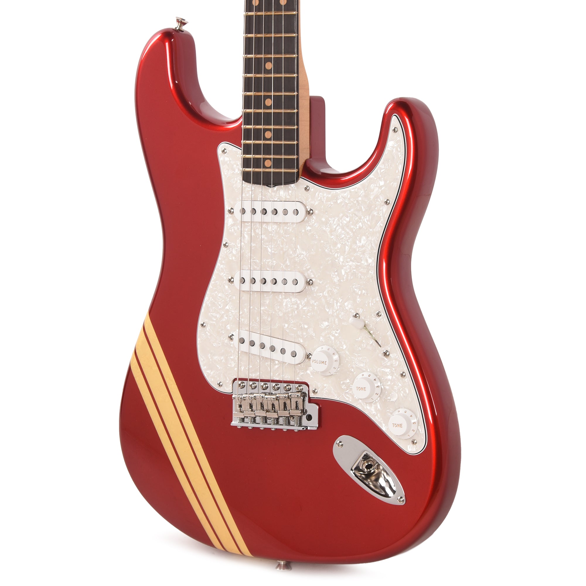 Fender Custom Shop '60s Gold Leaf Competition Stratocaster NOS Candy Apple Red Apprentice Built by Dan Gonzalez Electric Guitars / Solid Body
