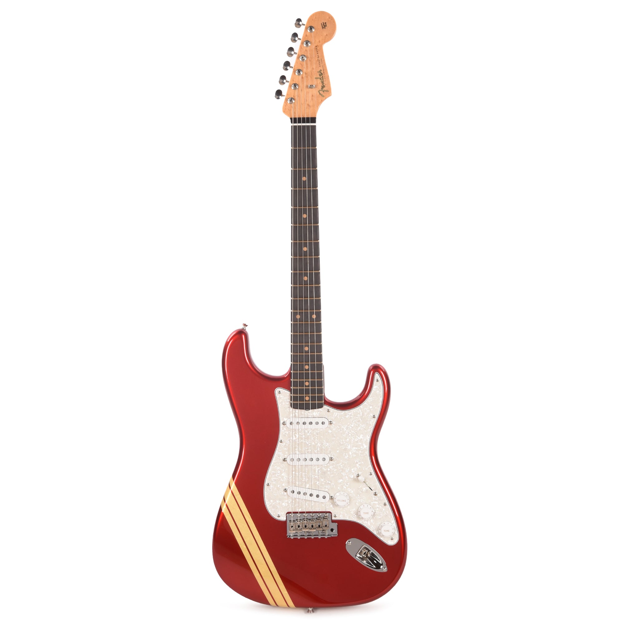 Fender Custom Shop '60s Gold Leaf Competition Stratocaster NOS Candy Apple Red Apprentice Built by Dan Gonzalez Electric Guitars / Solid Body