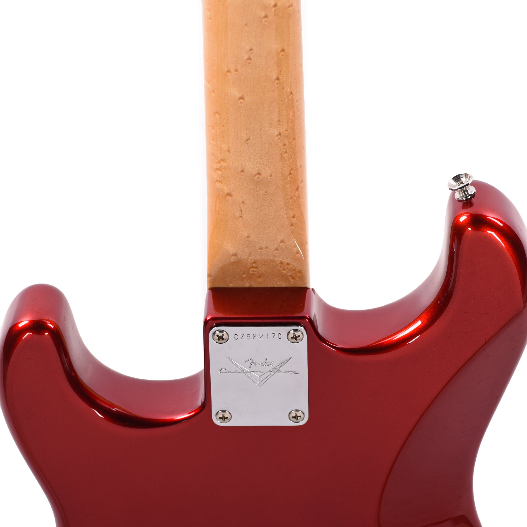 Fender Custom Shop '60s Gold Leaf Competition Stratocaster NOS Candy Apple Red Apprentice Built by Dan Gonzalez Electric Guitars / Solid Body