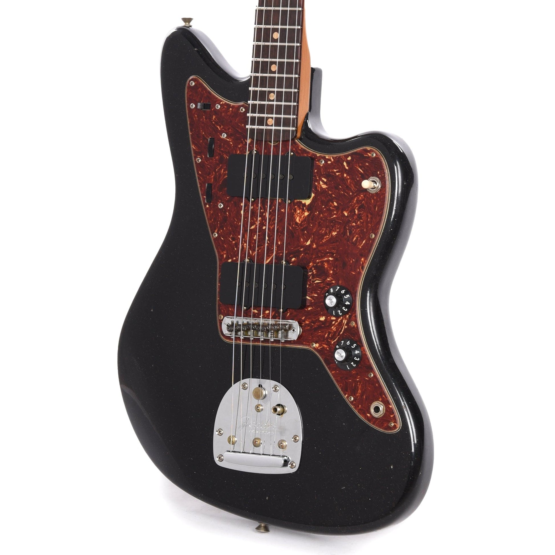 Fender Custom Shop '60s Jazzmaster "Chicago Special" Journeyman Aged Black Sparkle w/Roasted Neck Electric Guitars / Solid Body