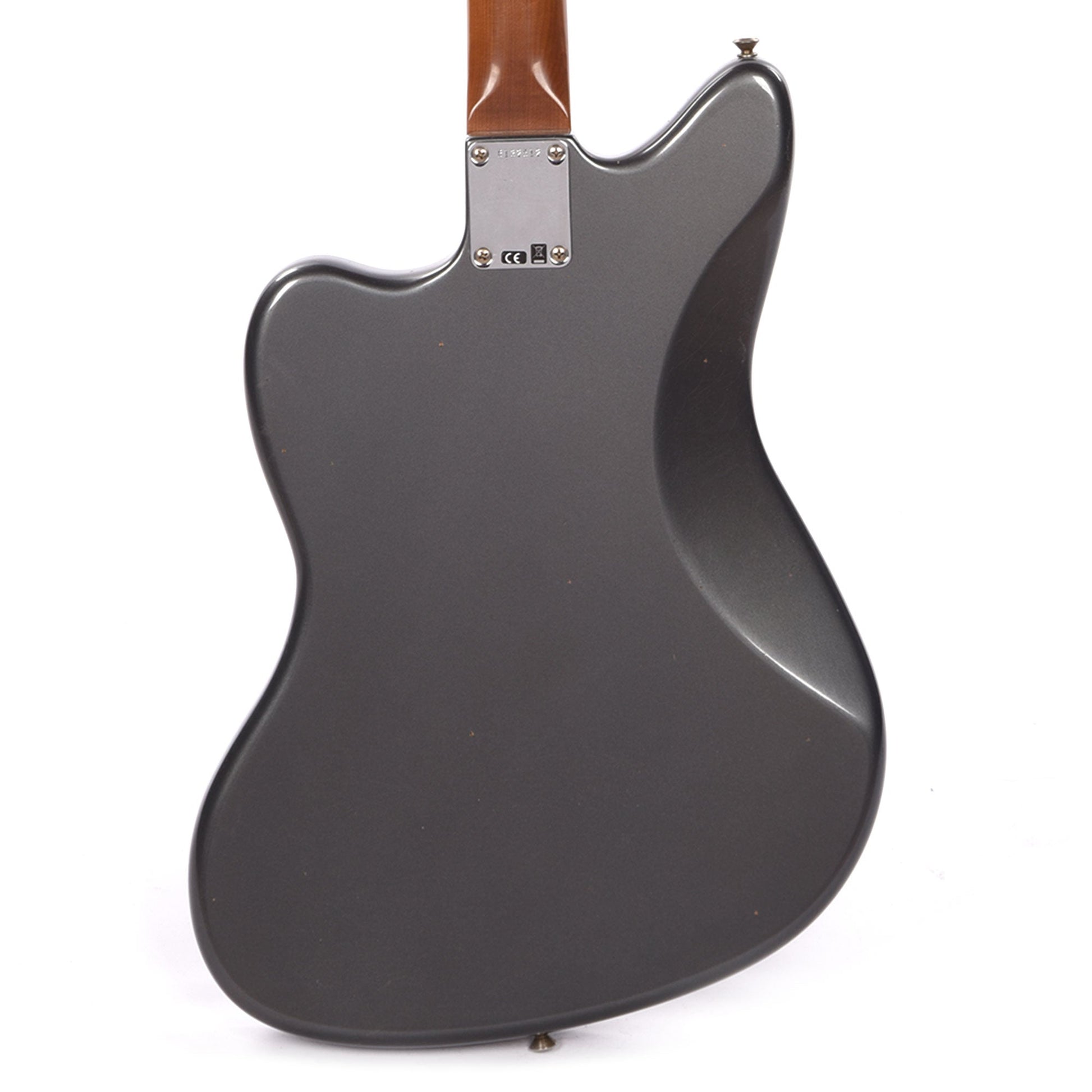 Fender Custom Shop '60s Jazzmaster "Chicago Special" Journeyman Aged Charcoal Frost Metallic w/Roasted Neck Electric Guitars / Solid Body