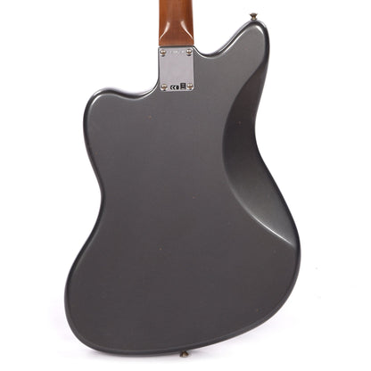 Fender Custom Shop '60s Jazzmaster "Chicago Special" Journeyman Aged Charcoal Frost Metallic w/Roasted Neck Electric Guitars / Solid Body