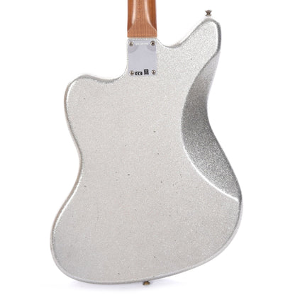 Fender Custom Shop '60s Jazzmaster "Chicago Special" Journeyman Super Aged Silver Sparkle w/Roasted Neck Electric Guitars / Solid Body