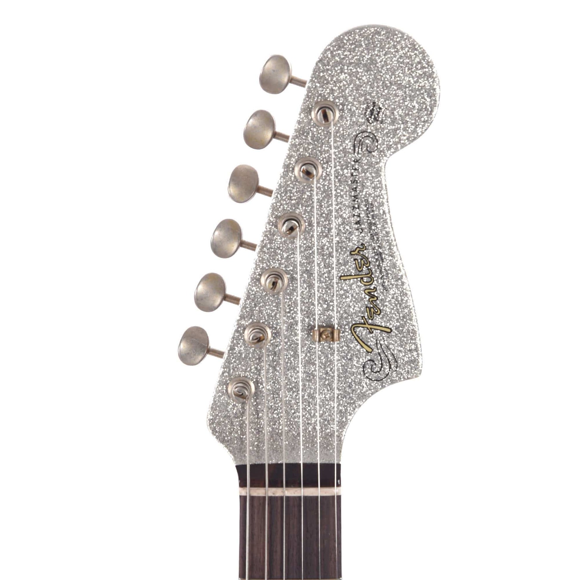 Fender Custom Shop '60s Jazzmaster "Chicago Special" Journeyman Super Aged Silver Sparkle w/Roasted Neck Electric Guitars / Solid Body