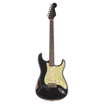 Fender Custom Shop '60s Stratocaster Black over Chameleon Heavy Relic Master Built by Dale Wilson w/Josefina Hand-Wound PIckups Electric Guitars / Solid Body