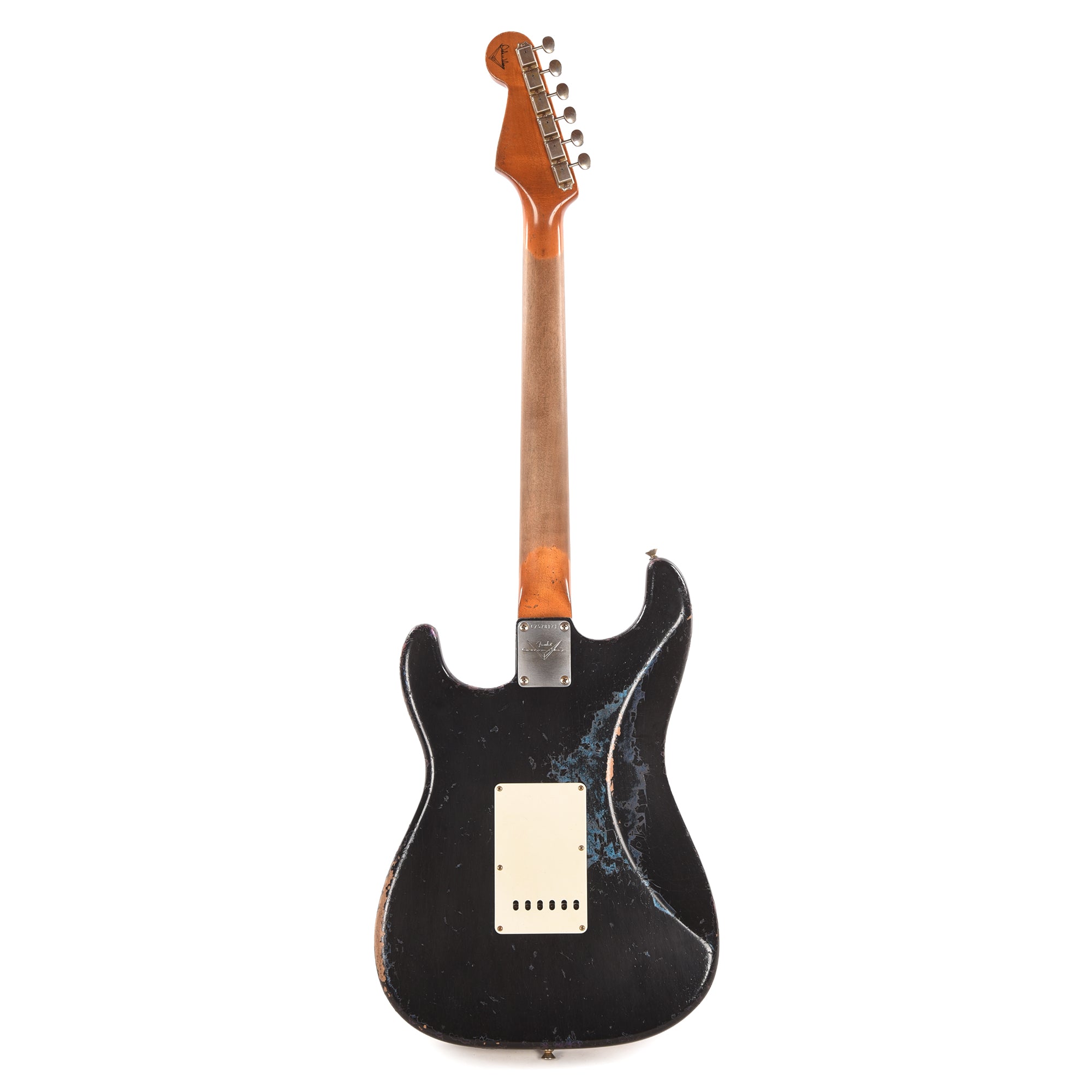 Fender Custom Shop '60s Stratocaster Black over Chameleon Heavy Relic Master Built by Dale Wilson w/Josefina Hand-Wound PIckups Electric Guitars / Solid Body