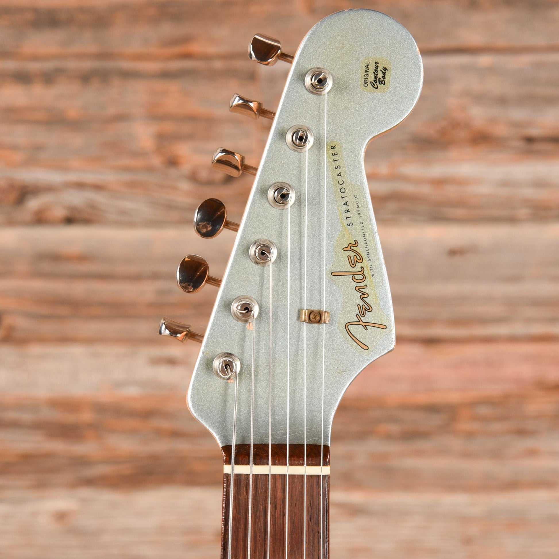 Fender Custom Shop 60s Stratocaster Ice Blue Metallic Electric Guitars / Solid Body