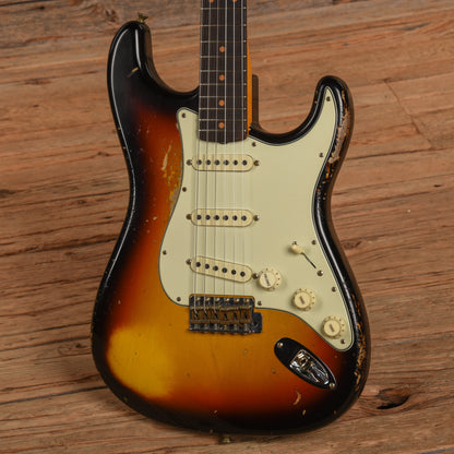 Fender Custom Shop 61 Stratocaster Heavy Relic Sunburst 2024 Electric Guitars / Solid Body