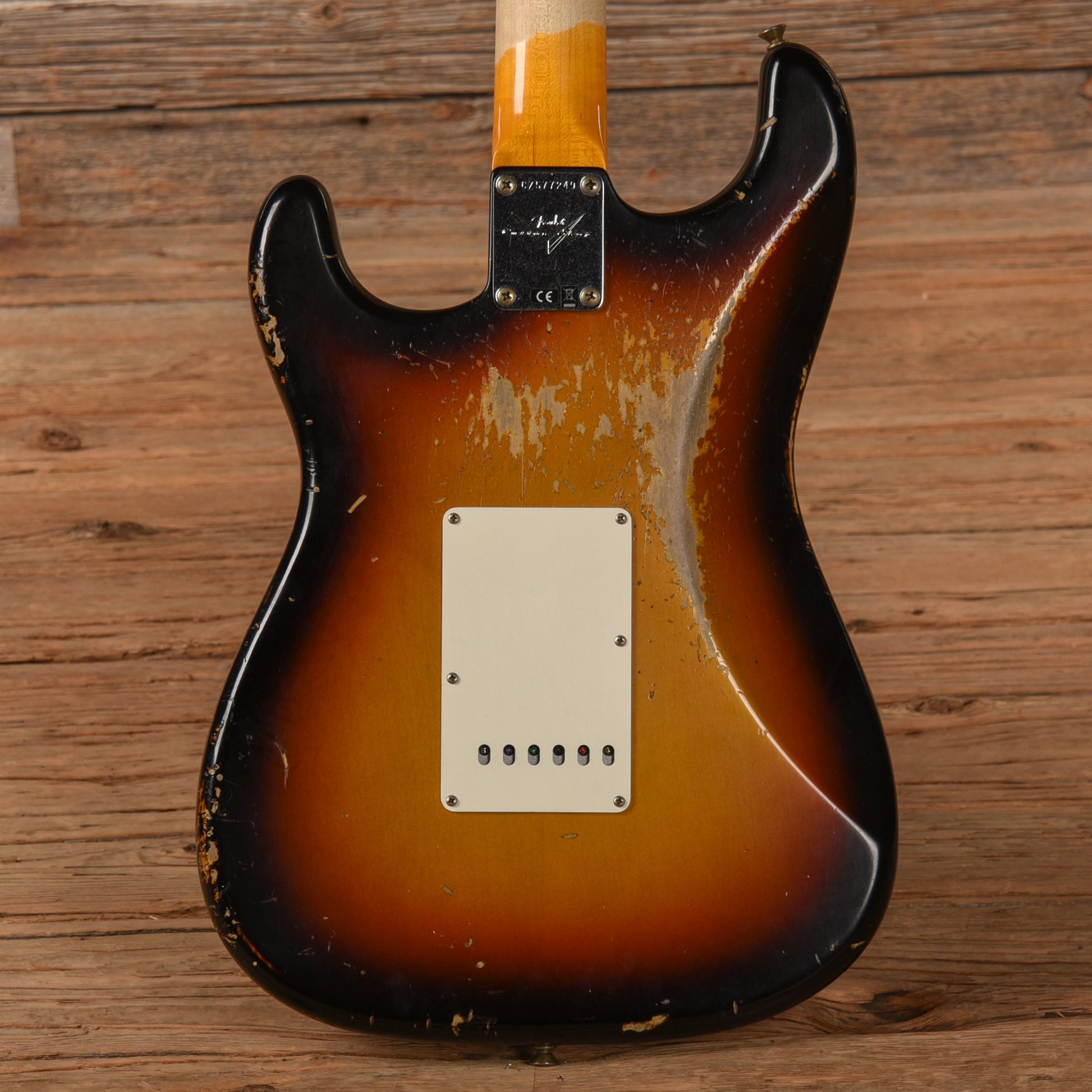 Fender Custom Shop 61 Stratocaster Heavy Relic Sunburst 2024 Electric Guitars / Solid Body