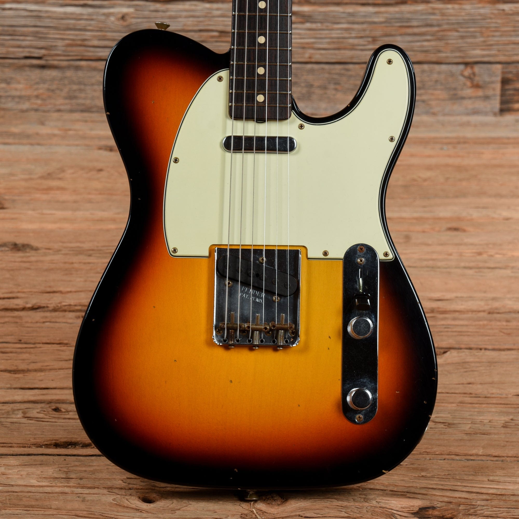 Custom Shop Tele Fender Custom Shop '61 Telecaster Journeyman Relic Sunburst 2021 ...